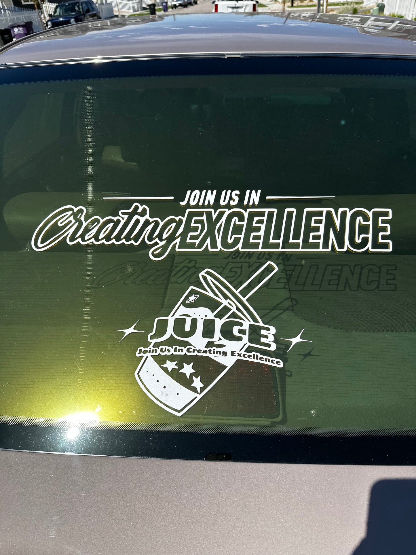 Juice Windshield Banner